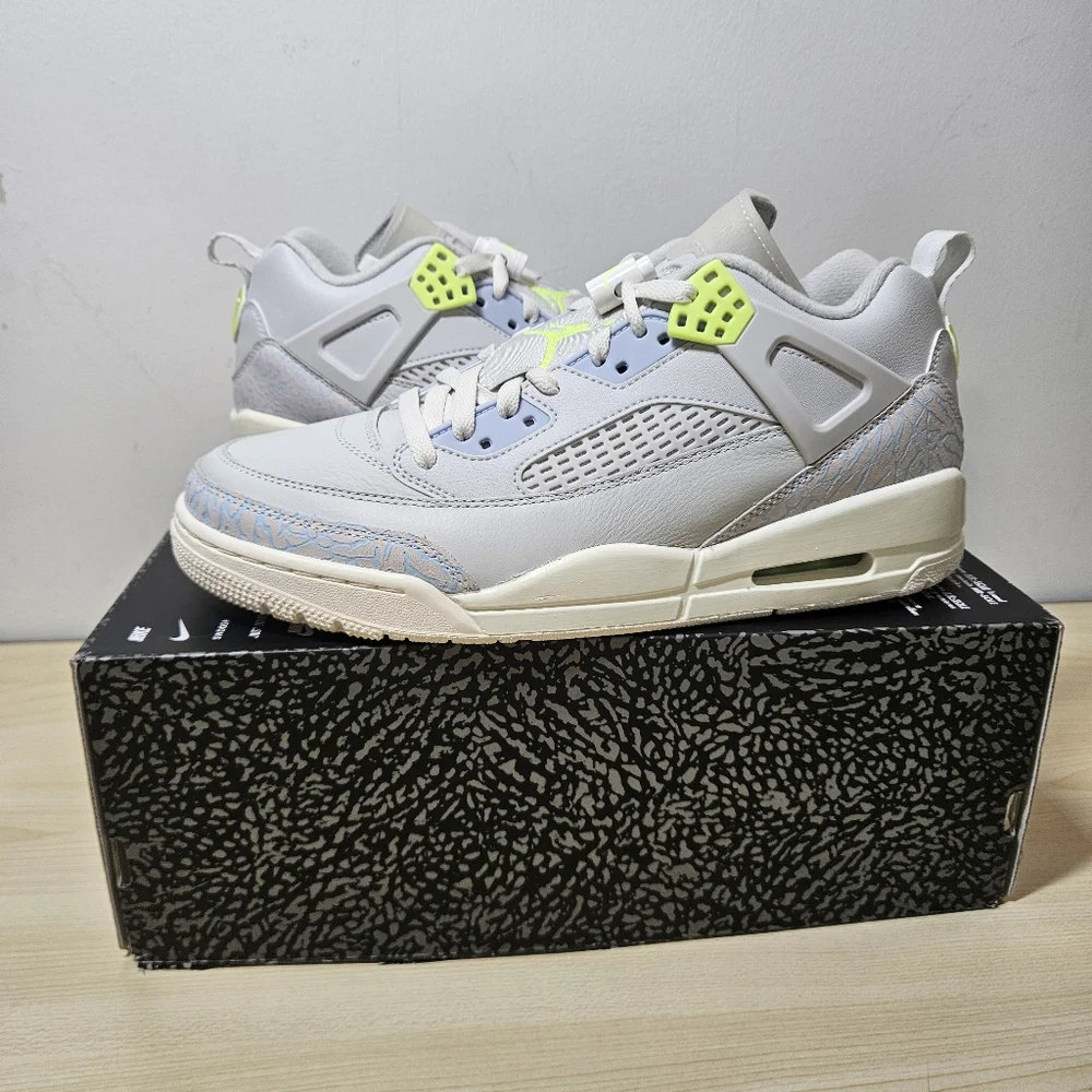 New Jordan Spizike Low Shoes Photon Dust Volt Sail Coconut Milk Mens Size 10